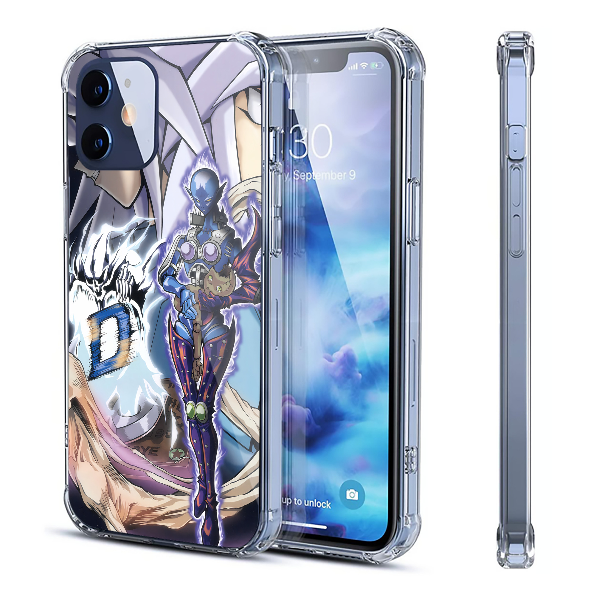 （画像用） 遊☆戯☆王 Yu-Gi-Oh! 【iPhone 12シリーズ対応】透明スマホケース（クリアソフトケース）
